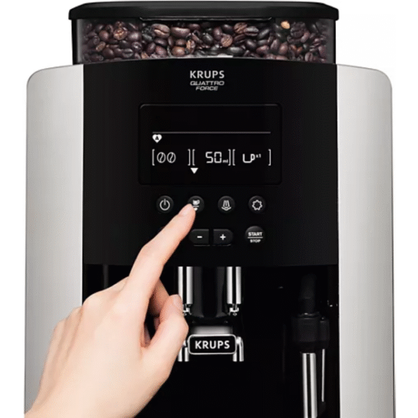 Expresso Broyeur KRUPS YY3075FD Arabica Noir Silver – Image 2